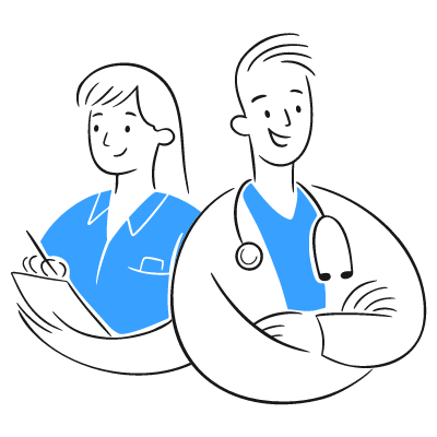 Doctor Nurse by Streamlinehq