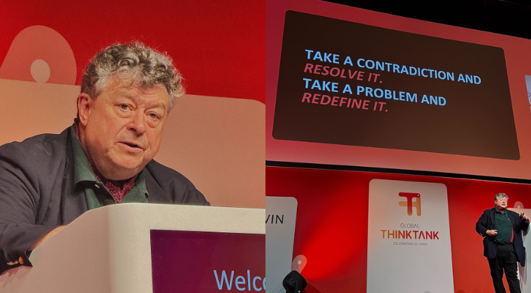 Rory Sutherland at Awin Global ThinkTank: A mind-bending closing keynote on psychology, perception, and peculiar bees